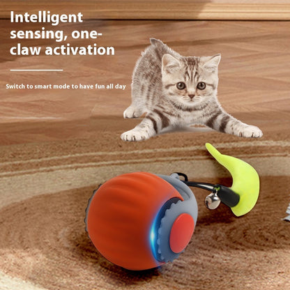 Gravity Spin Auto Rolling Cat Ball Toy – USB Rechargeable, 2-Mode Interactive Fun