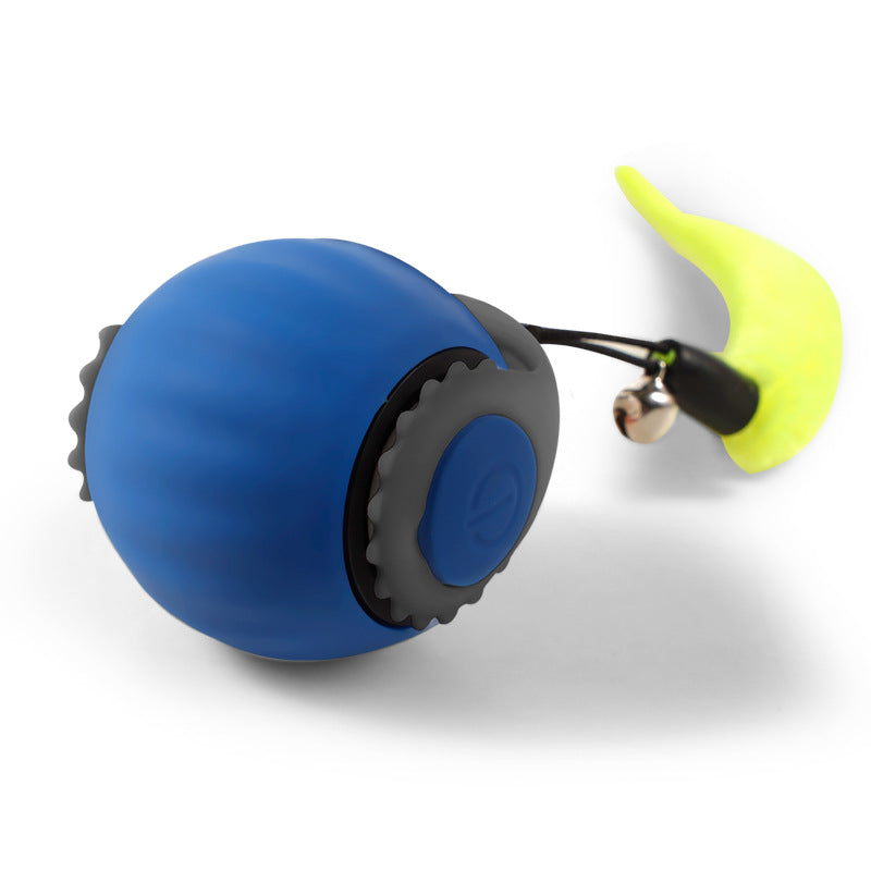 Gravity Spin Auto Rolling Cat Ball Toy – USB Rechargeable, 2-Mode Interactive Fun