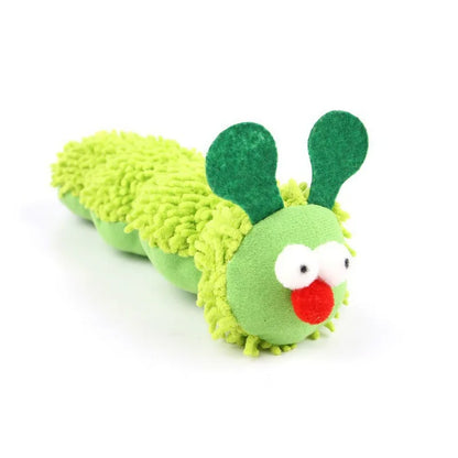 Speedy Panther Catnip Caterpillar – Bite‑Resistant Plush Dental Chew Toy