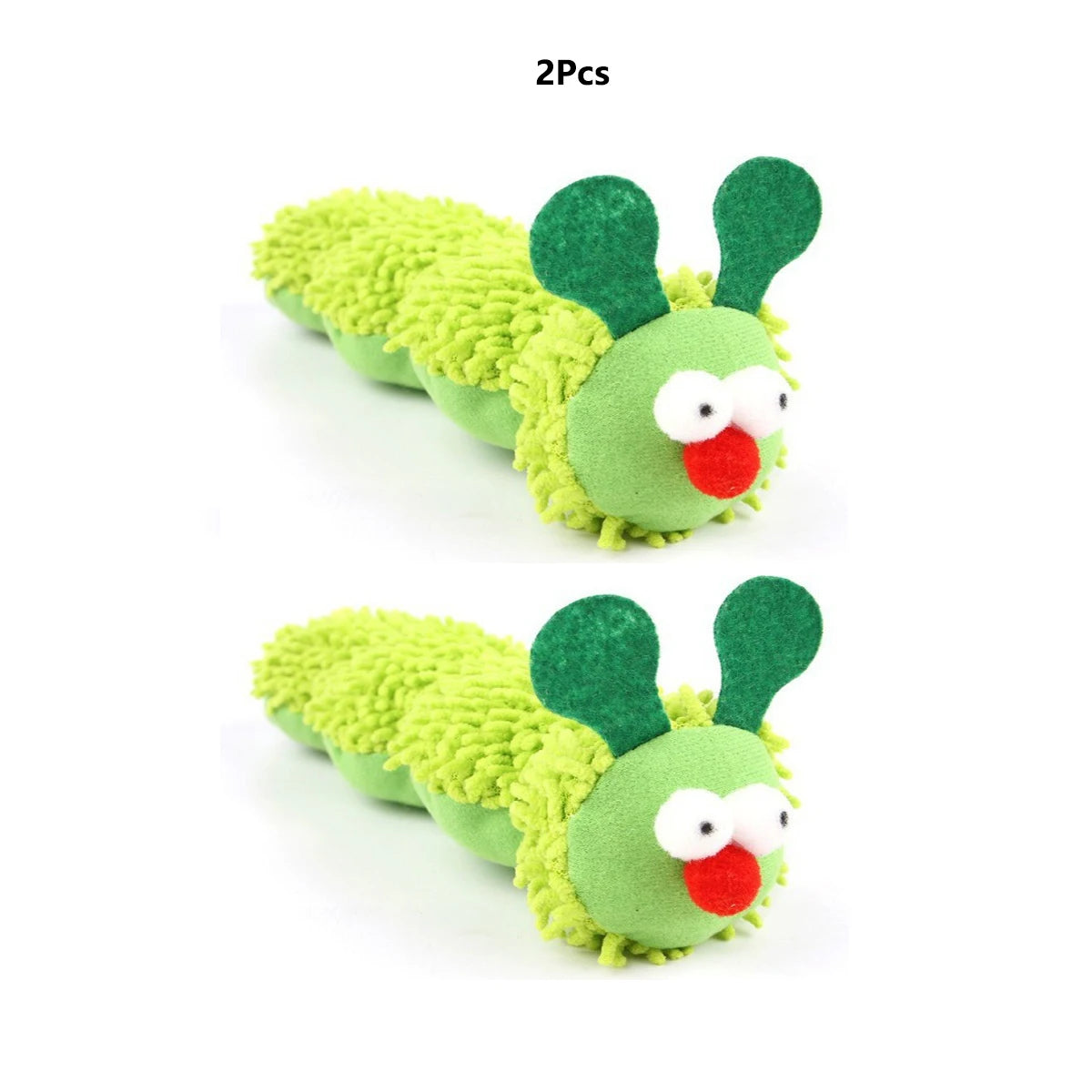 Speedy Panther Catnip Caterpillar – Bite‑Resistant Plush Dental Chew Toy